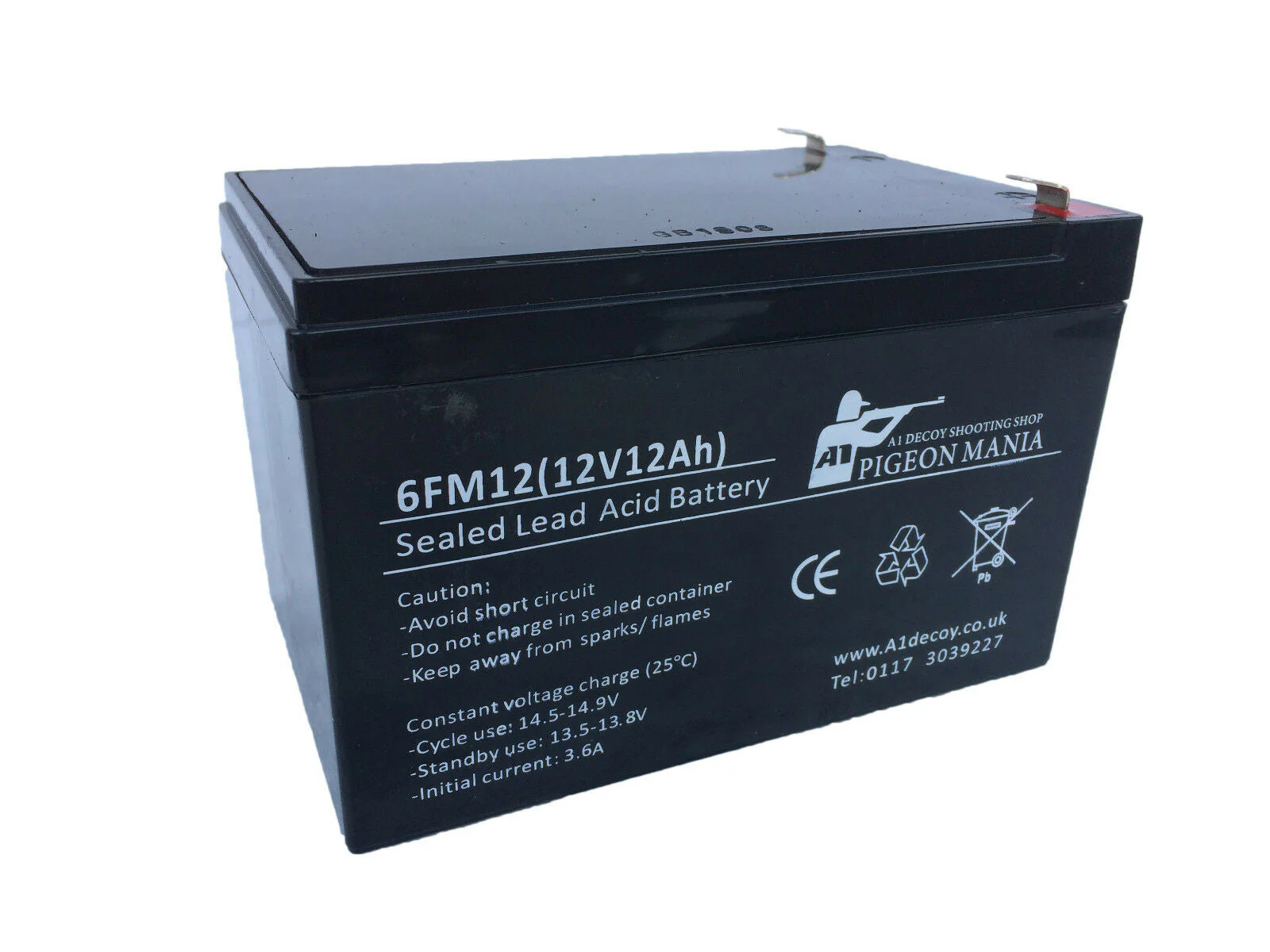 12V Sealed Lead Acid Batteries – Quick Fit Power for Magnets, Flappers, Feeders and Traps - Image 5