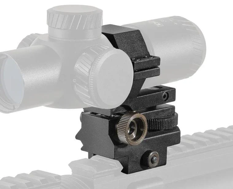 30MM/25MM RING ADJUSTABLE WINDAGE ELEVATION RIFLE SCOPE QD MOUNT - Image 4