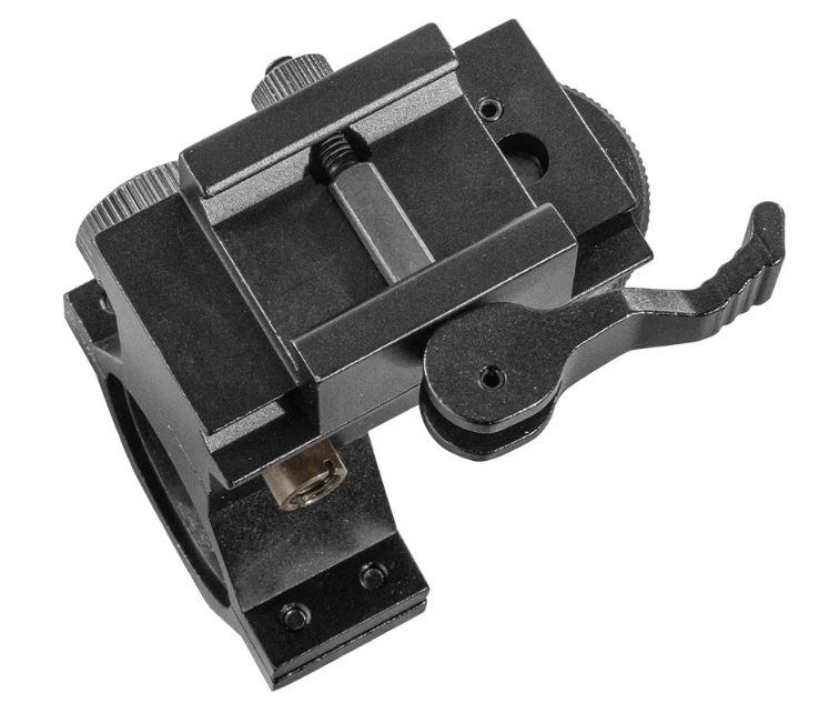 30MM/25MM RING ADJUSTABLE WINDAGE ELEVATION RIFLE SCOPE QD MOUNT - Image 5
