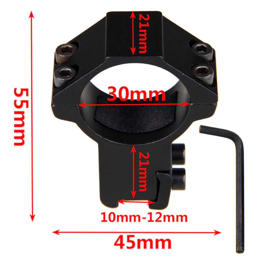 30MM RIFLESCOPE MOUNT RING - Image 4