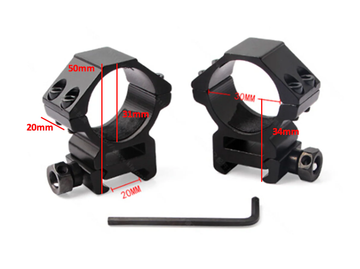 30MM SCOPE RING MOUNT FOR RIFLE SCOPE - Image 5