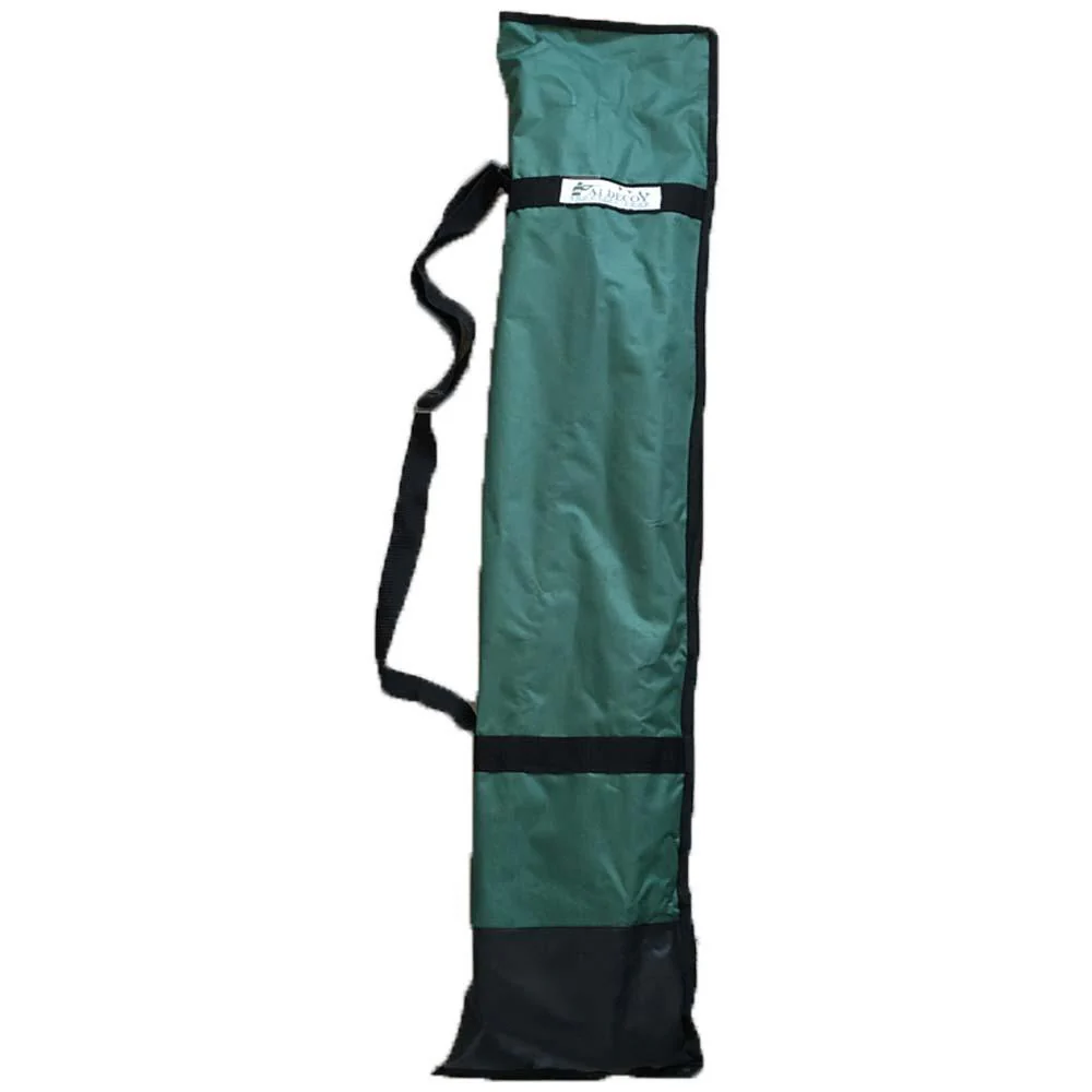 4 Dual Spike Hide Poles with Camo or Green Canvas Bag - Image 8
