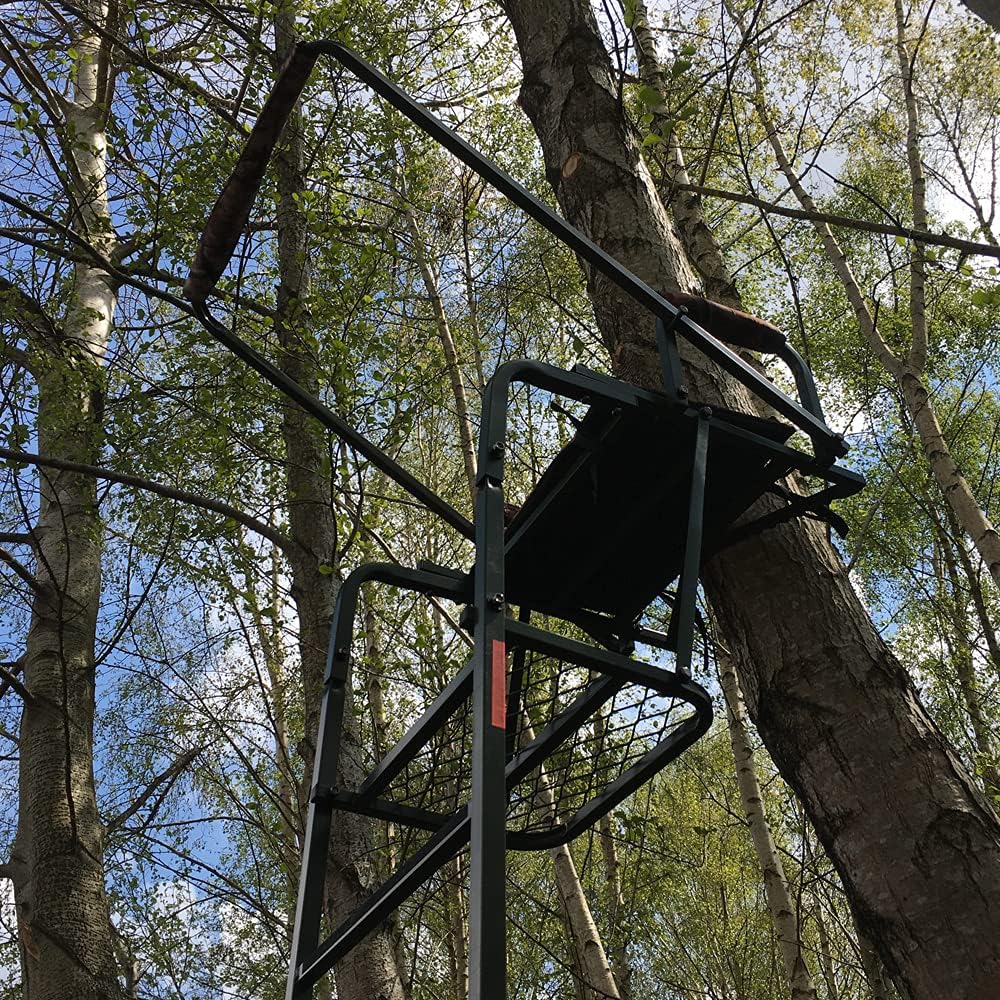 Adjustable Highseat Hunting Tree Stand Galvanised - Image 5