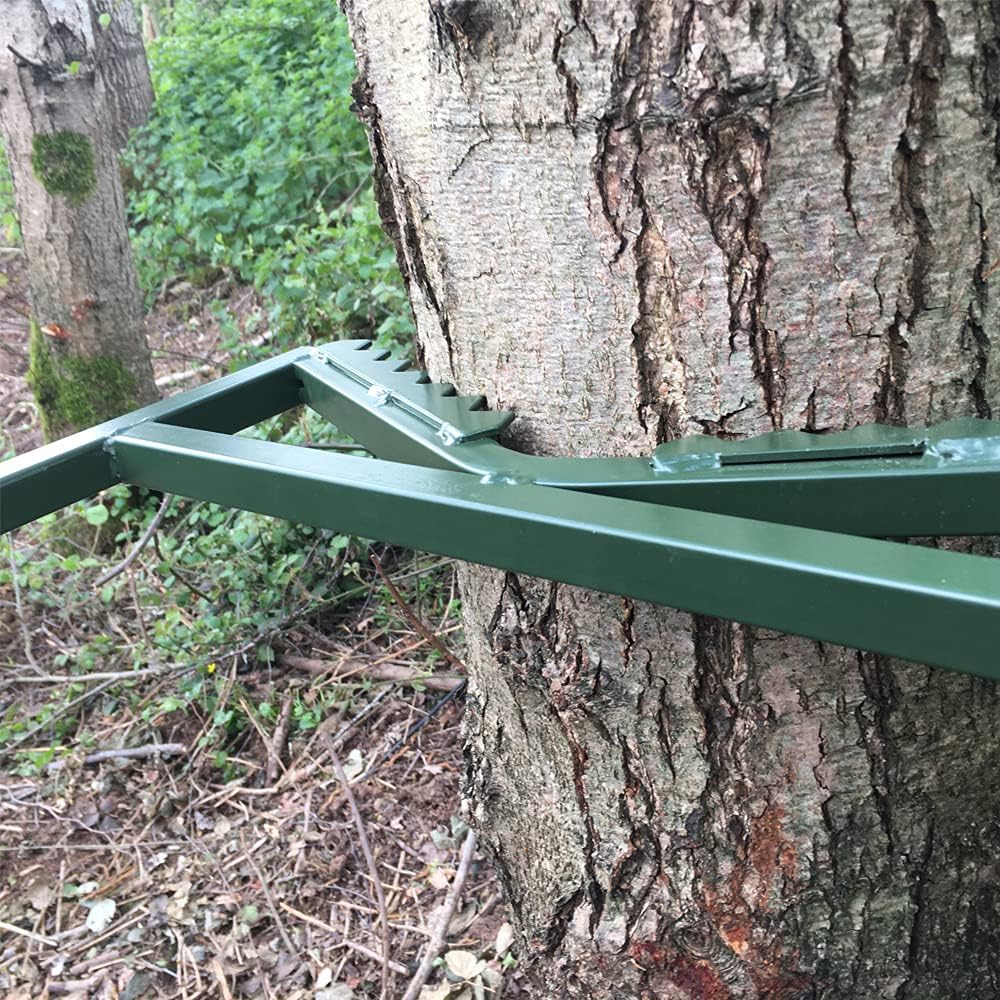 Adjustable Highseat Hunting Tree Stand Galvanised - Image 6