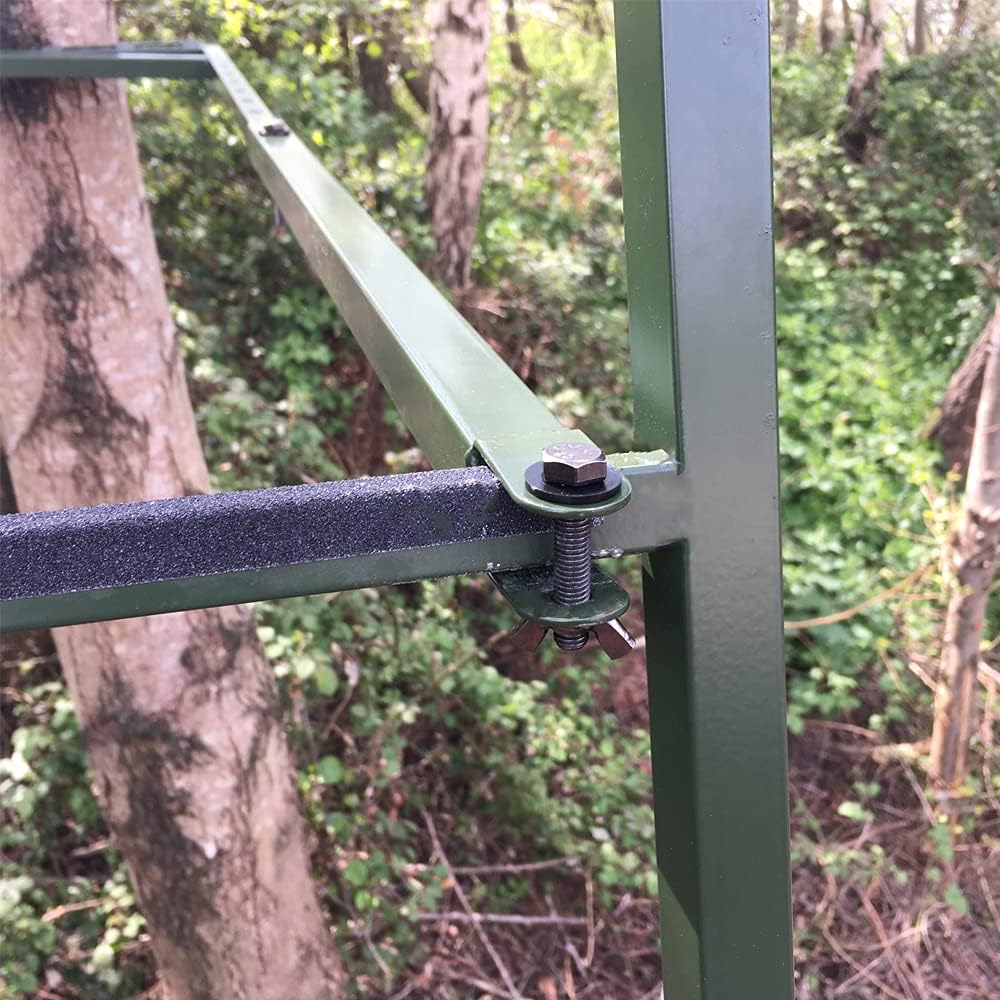 Adjustable Highseat Hunting Tree Stand Galvanised - Image 7