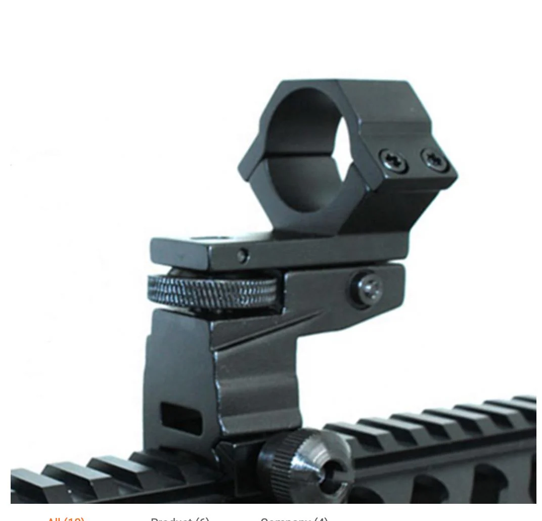Adjustable Windage and Elevation Weaver Rail Torch Scope Mount - Image 5