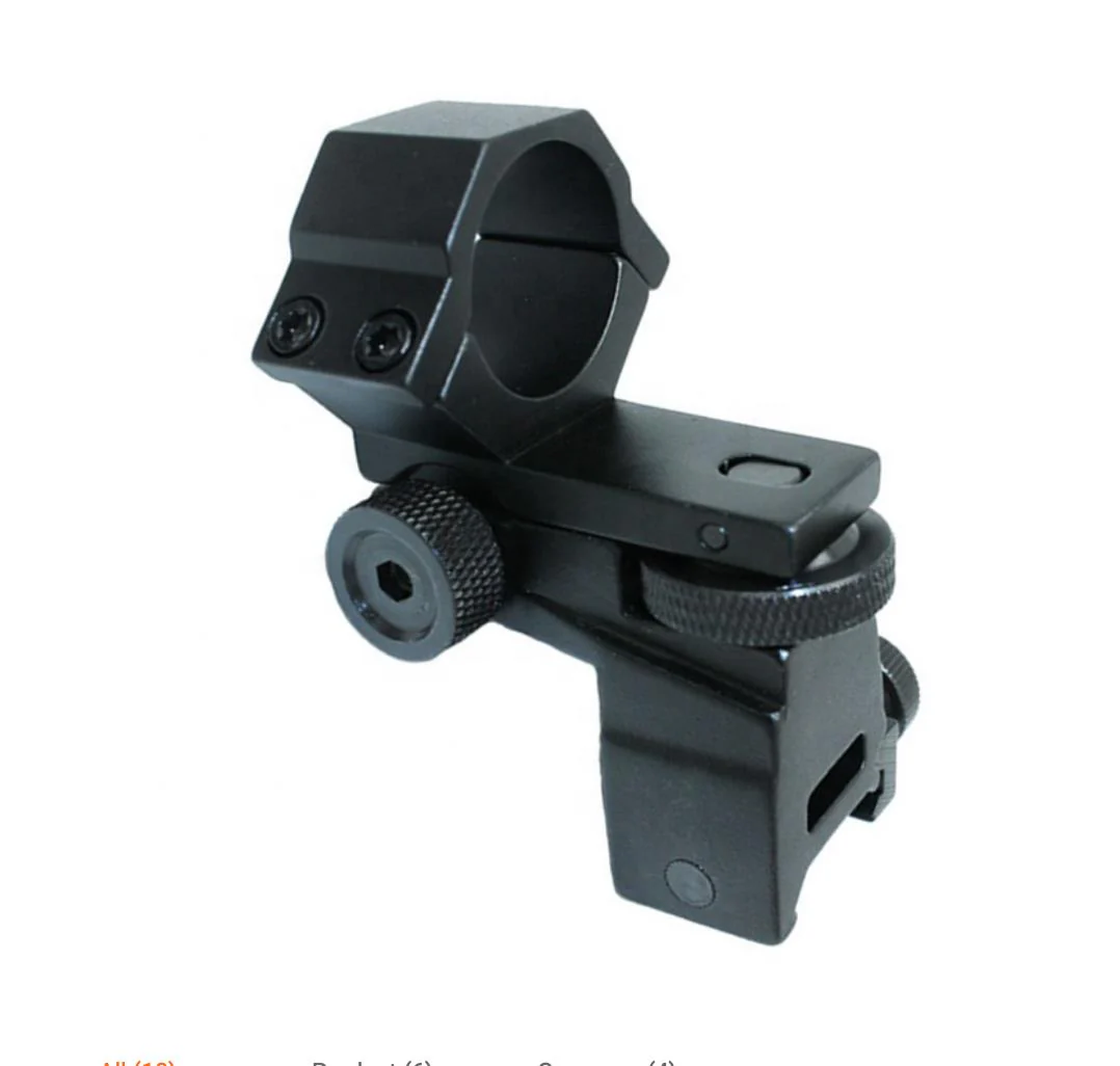 Adjustable Windage and Elevation Weaver Rail Torch Scope Mount - Image 8