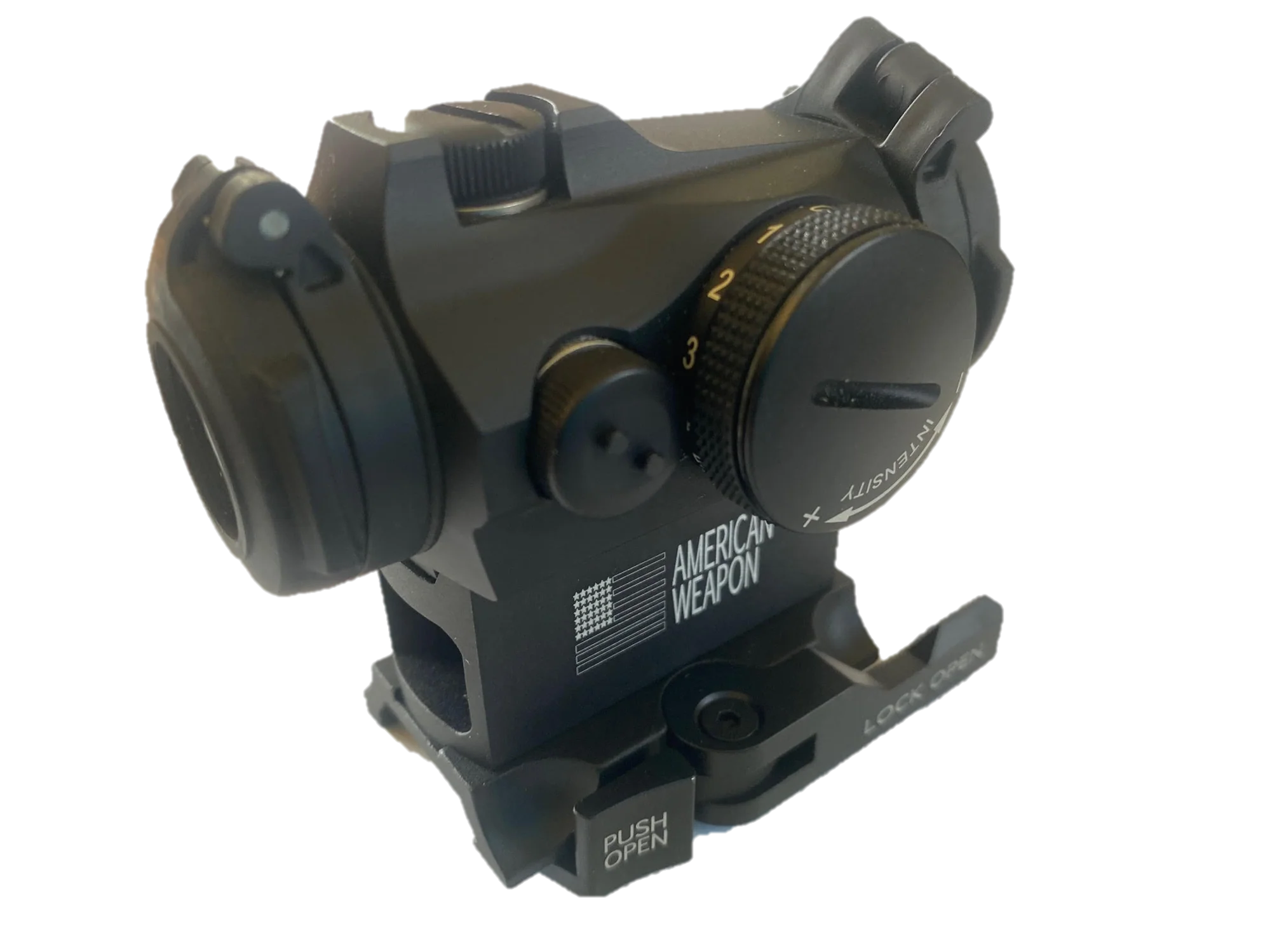 AIMPOINT H2 2MOA QUICK RELEASE ON A HIGH RAIL/WEAVER PICATINNY MOUNT - Image 6