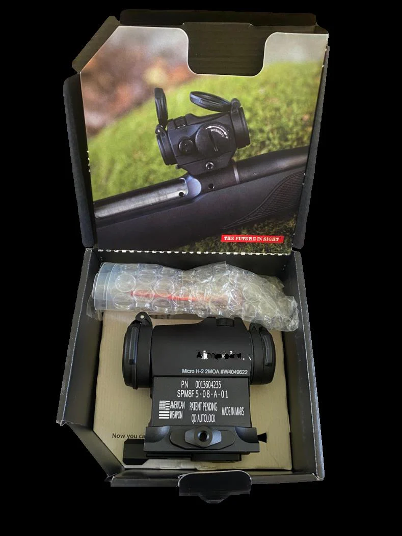 AIMPOINT H2 2MOA QUICK RELEASE ON A HIGH RAIL/WEAVER PICATINNY MOUNT - Image 8