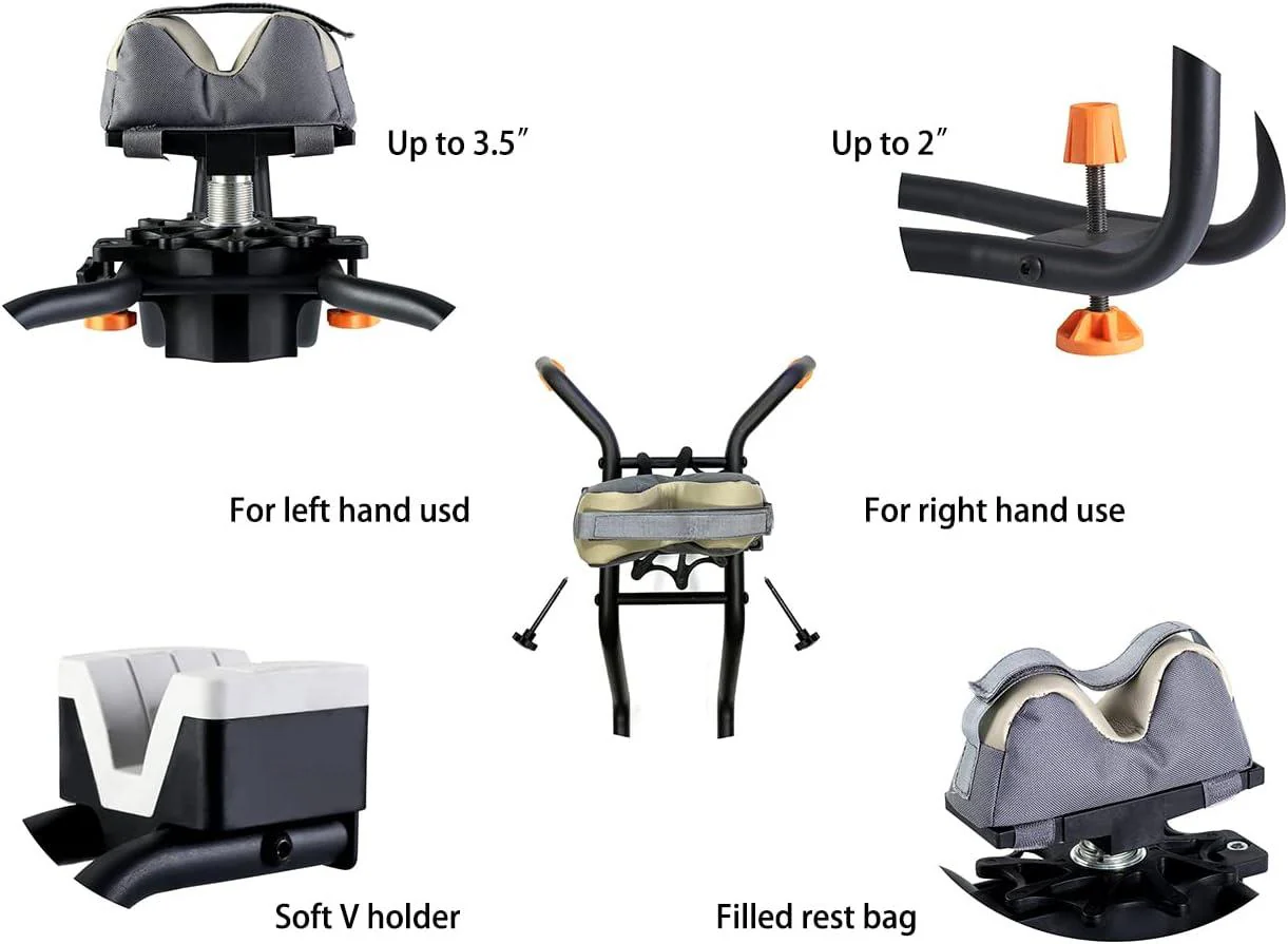 AMBIDEXTROUS GUN REST HEAVY DUTY ADJUSTABLE - Image 16