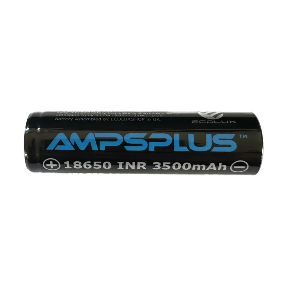 AMPSPLUS 18650 3500mAH BATTERY BUTTON TOP - Image 4