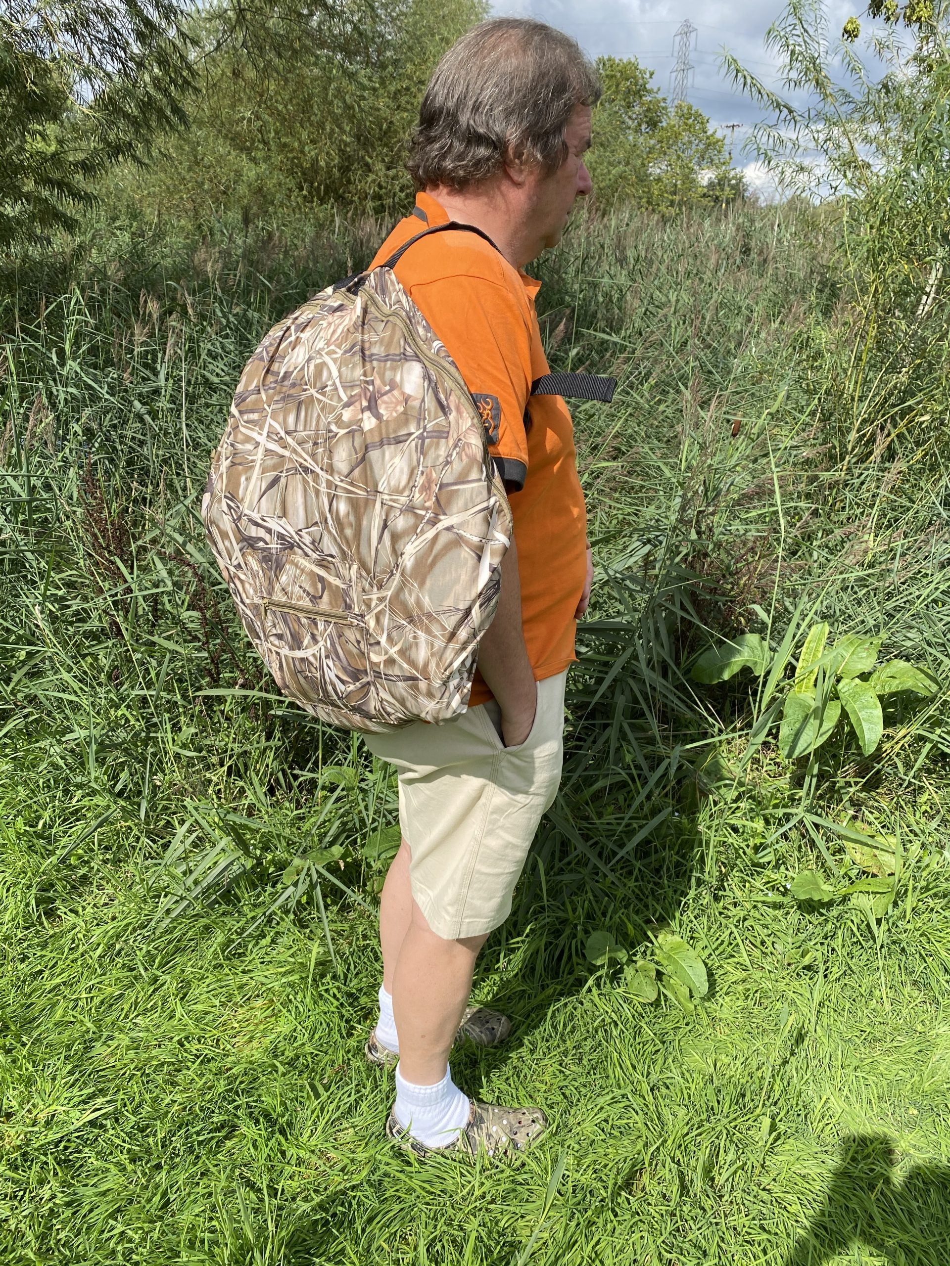 Bale Blind Pop Up Pigeon Hide Hunting Straw - Image 7