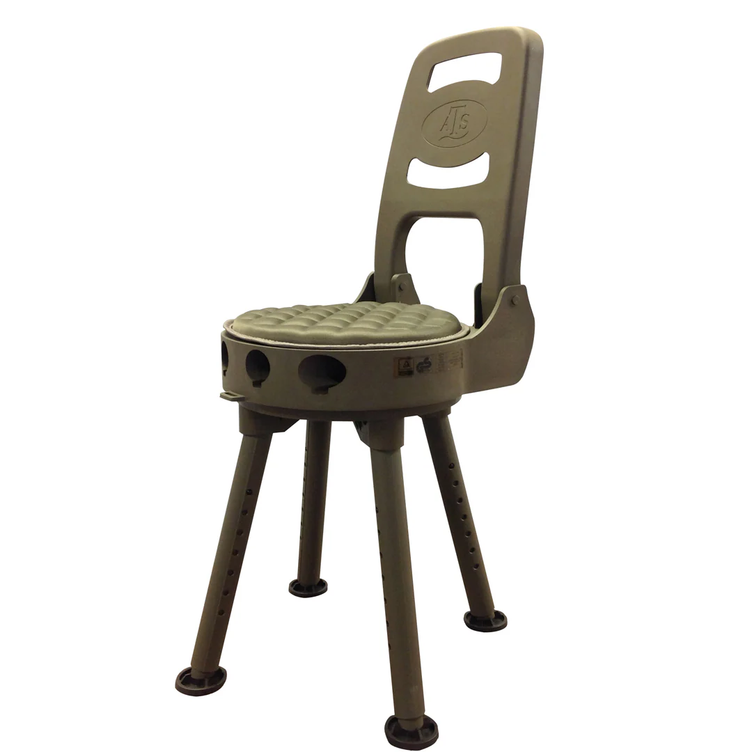 Bergara Folding Shooting Chair – All Terrain Swivel Seat - Image 3