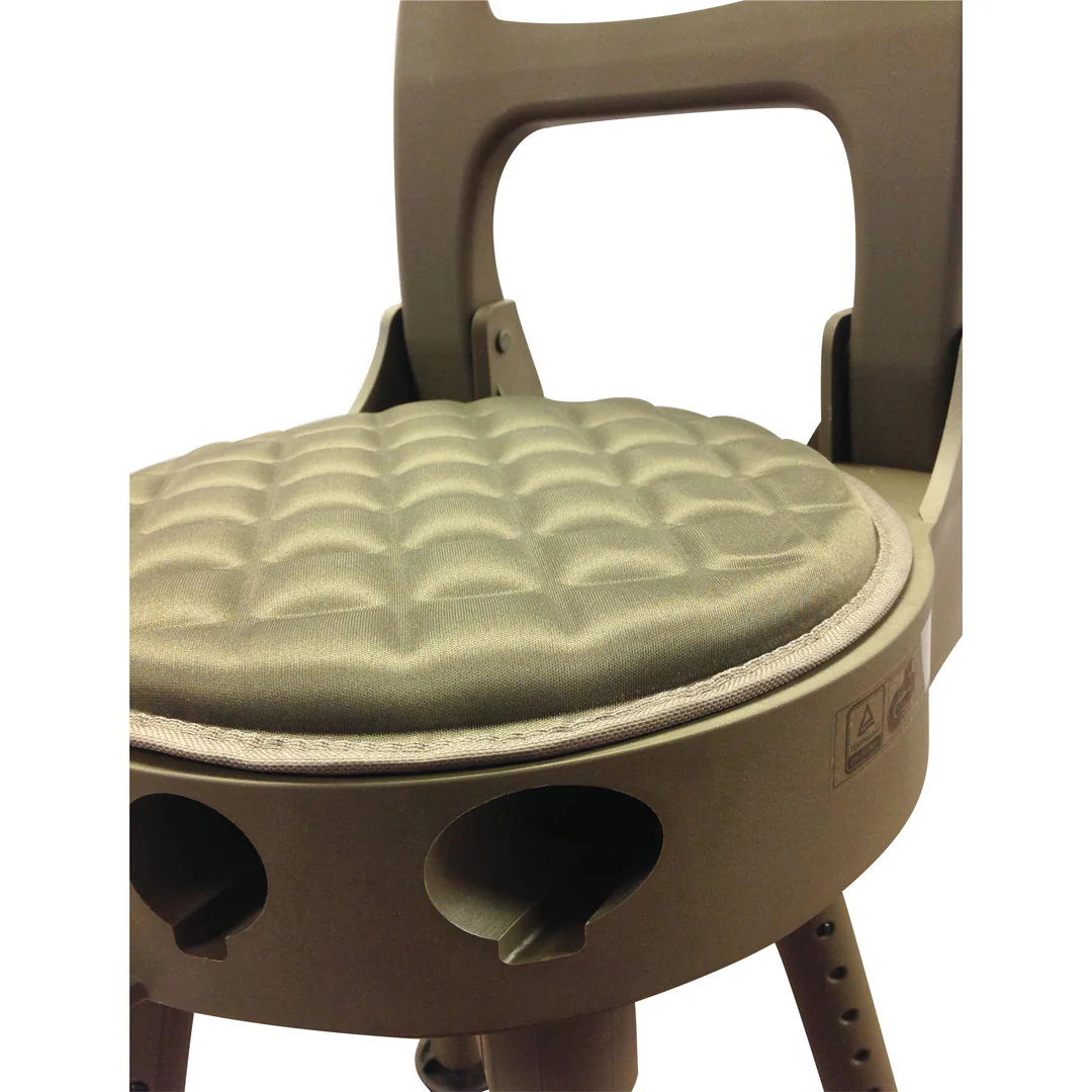 Bergara Folding Shooting Chair – All Terrain Swivel Seat - Image 4