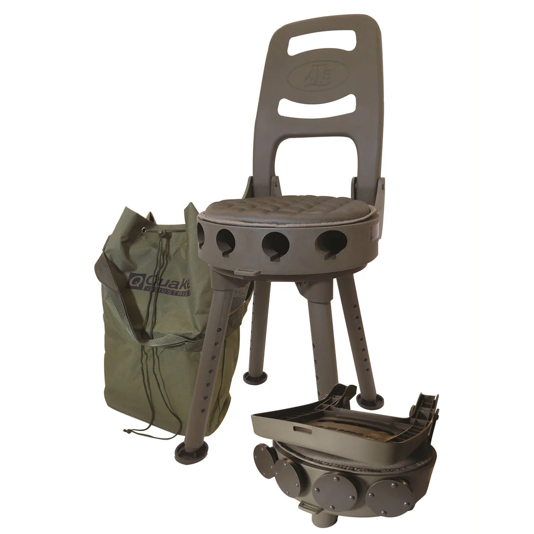 Bergara Folding Shooting Chair – All Terrain Swivel Seat - Image 8