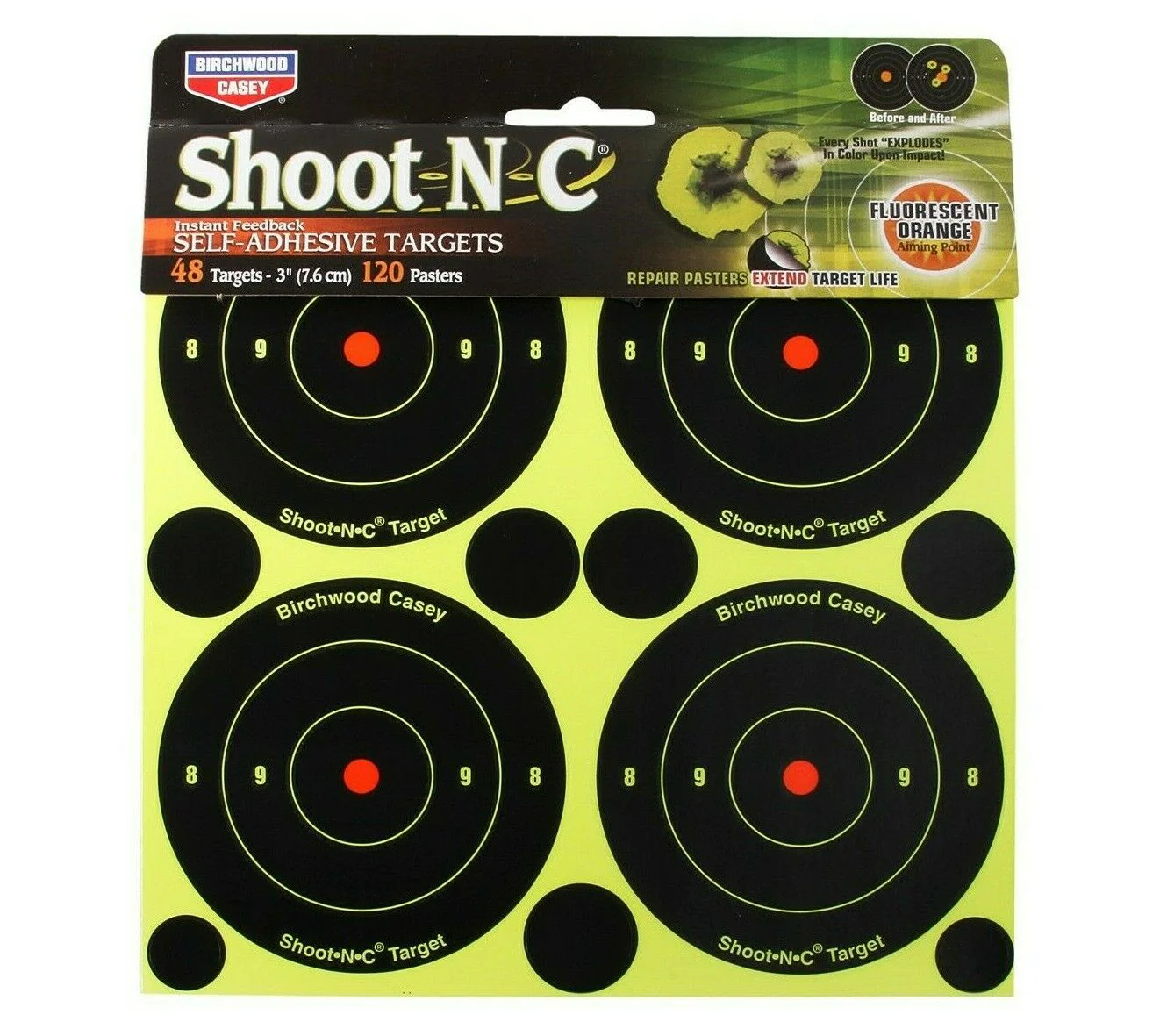 Birchwood Casey Shoot-N-C Self-Adhesive Targets - Image 2