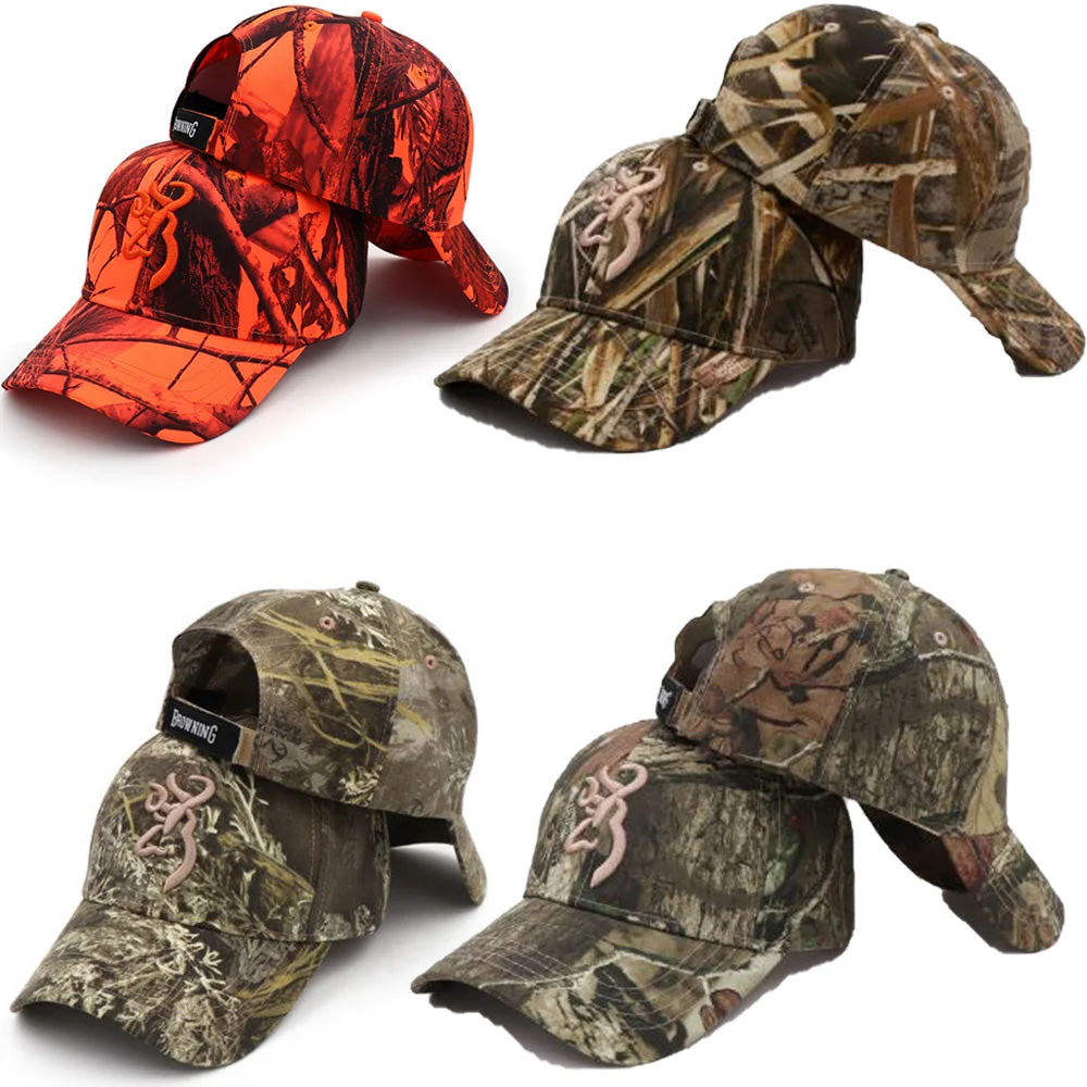 BROWNING CAMO HATS BLAZE ORANGE AND CAMOUFLAGE - Image 6