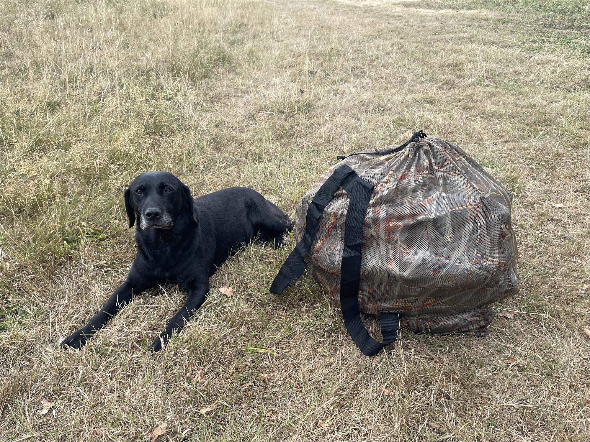 CAMO MESH NET BAG FOR DECOYS WITH SHOULDER STRAPS - Image 4