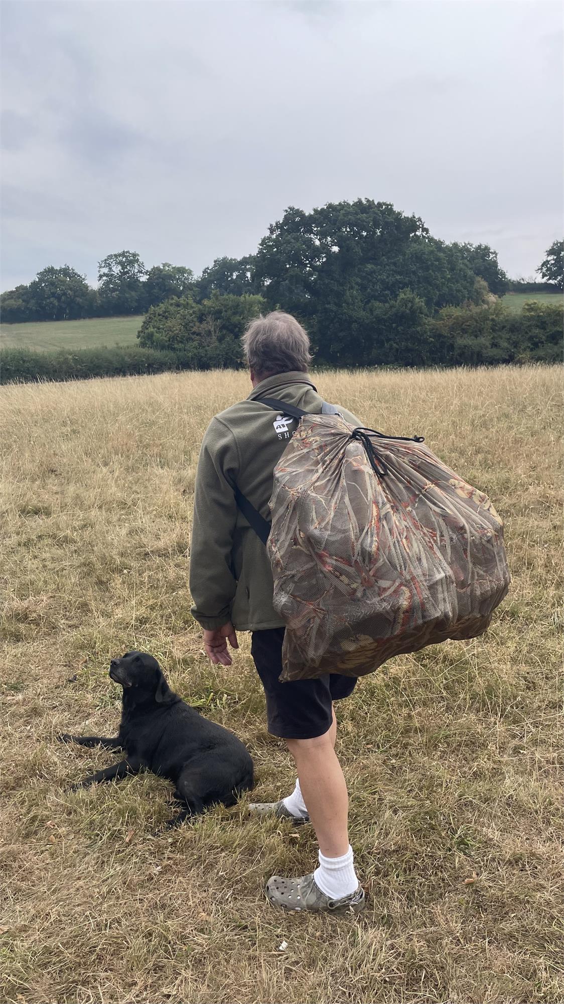 CAMO MESH NET BAG FOR DECOYS WITH SHOULDER STRAPS - Image 5