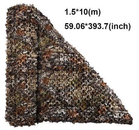 Camo Mesh Netting Blind 10mx1.5m - Image 3