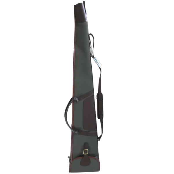 Canvas Gun Slip & Canvas Cartridge Bag Set Green - Image 2
