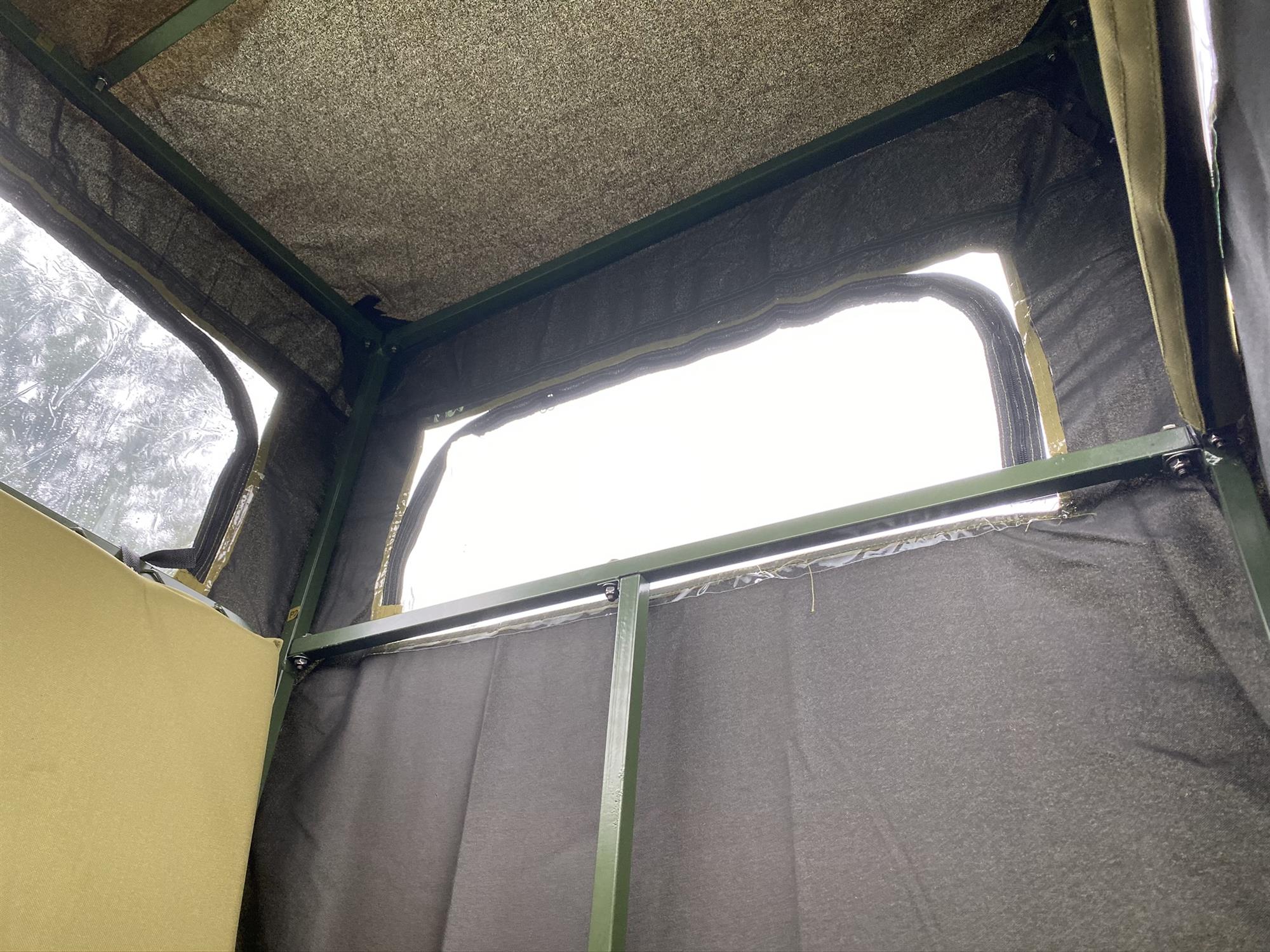 Covered Double Free Standing High Seat – Enclosed Hunting Tower with Water-Resistant Cover - Image 10
