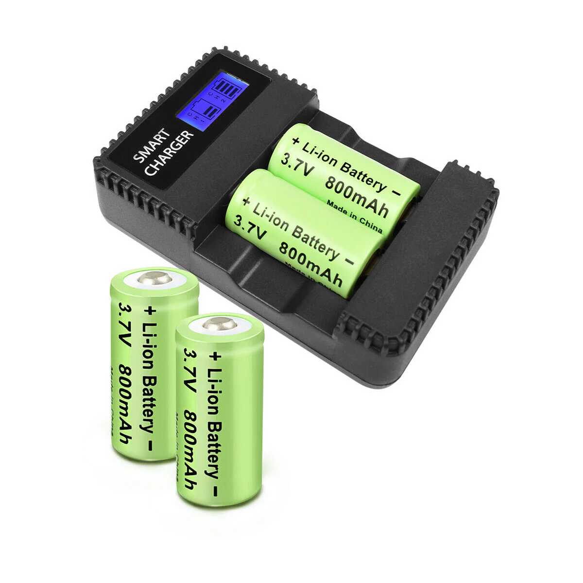 CR123 RECHARGEABLE BATTERIES AND CHARGER FOR PULSAR AND INFRARED TORCH - Image 6