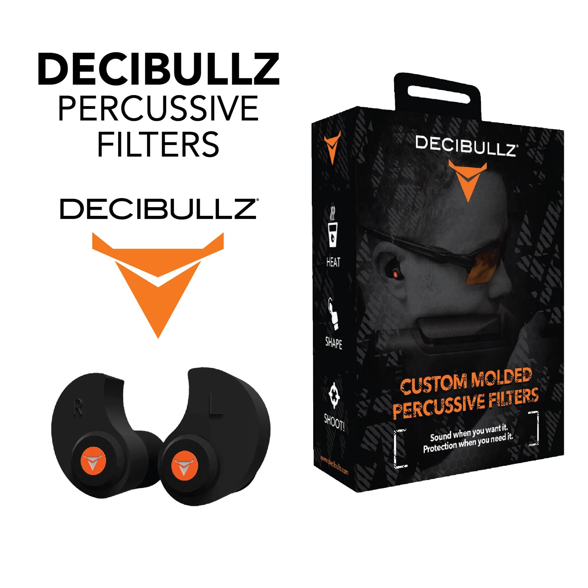 DECIBULLZ PERCUSSIVE EAR DEFENDERS - Image 2