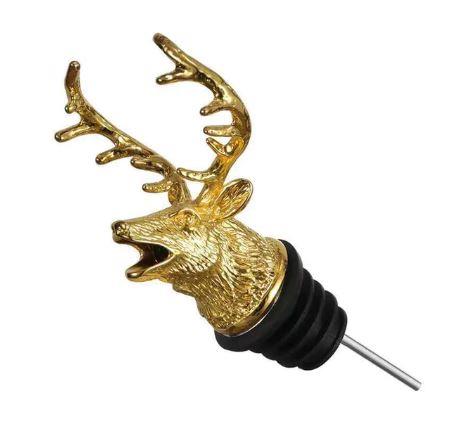 Deer Head Wine Pourer - Image 3