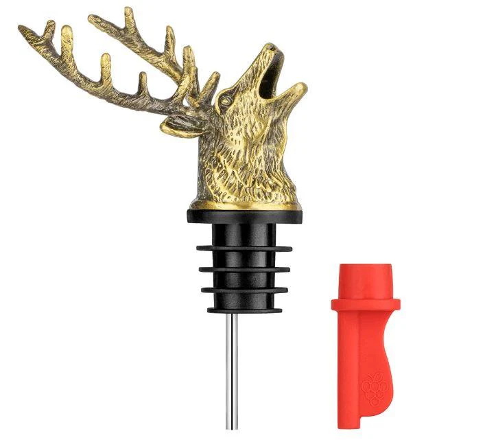 Deer Head Wine Pourer & Stopper - Image 5