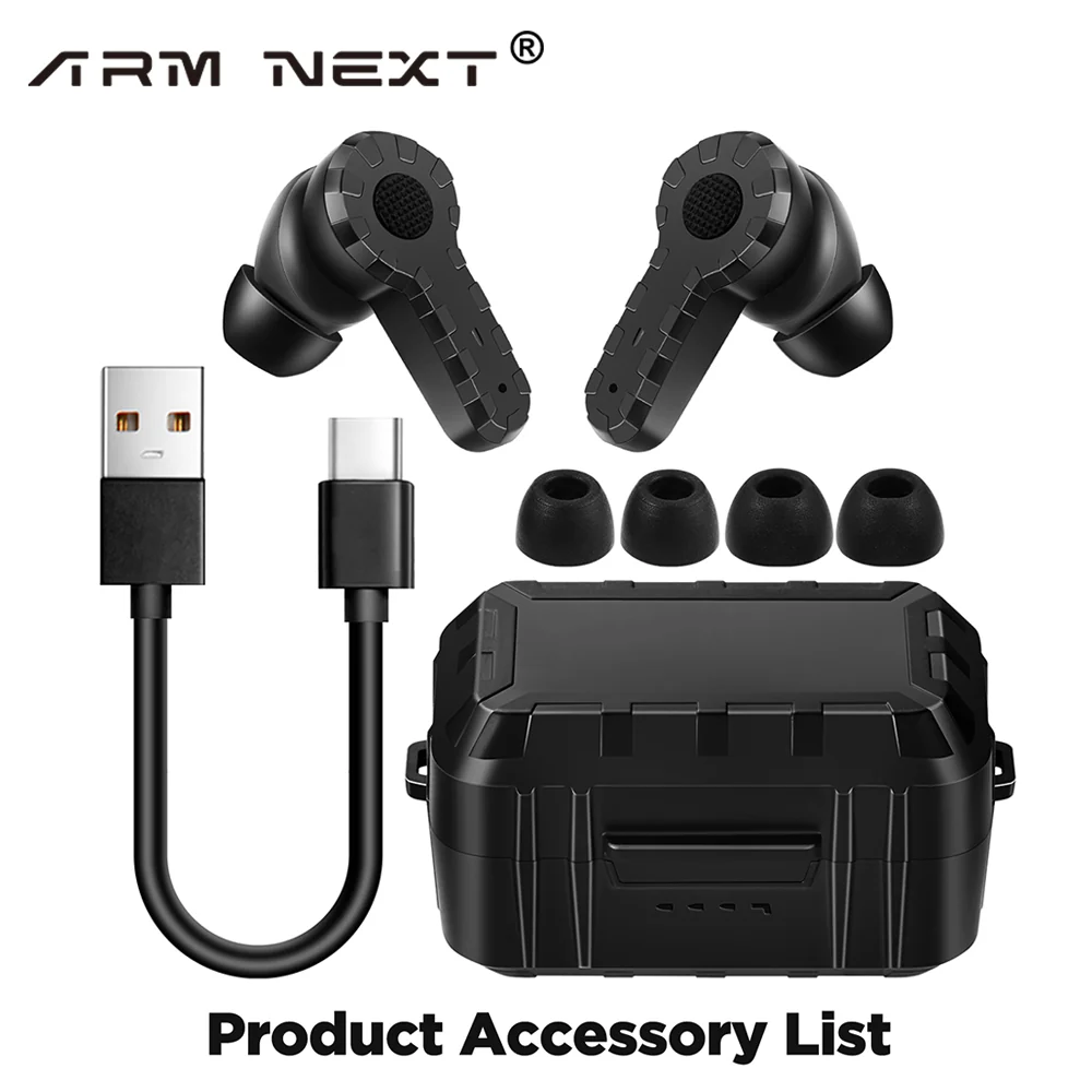 ELECTRONIC SHOOTING EARPLUGS NOISE CANCELLING HEARING PROTECTION - Image 3