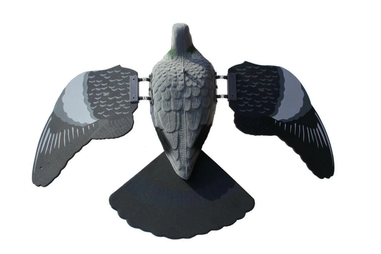 Floating Pigeon with Spring Wings - Image 3