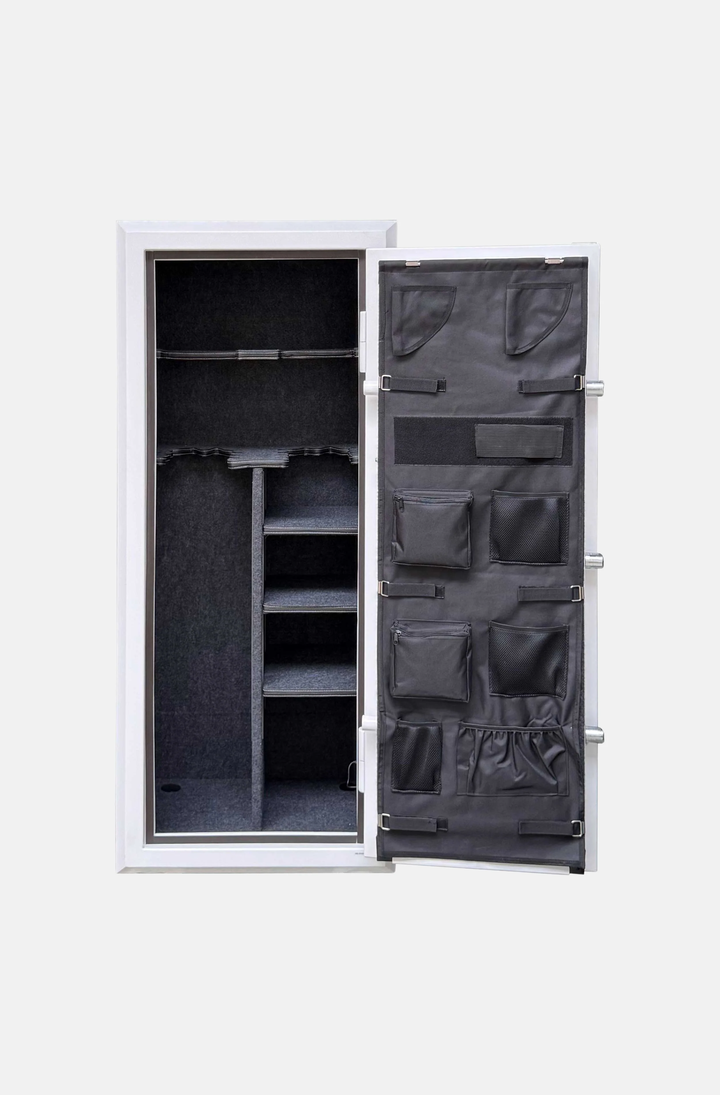 Fortress Classic 20 Gun Fireproof Safe – Bright Interior Gun Cabinet - Image 4
