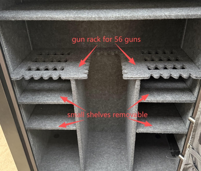 Fortress Elite - 56 Gun Fireproof Safe - Image 5