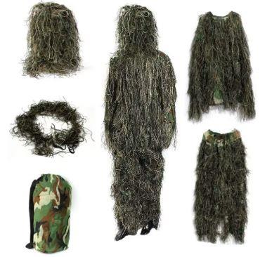 Ghillie Suit Camouflage 5 Piece Suit - Image 3