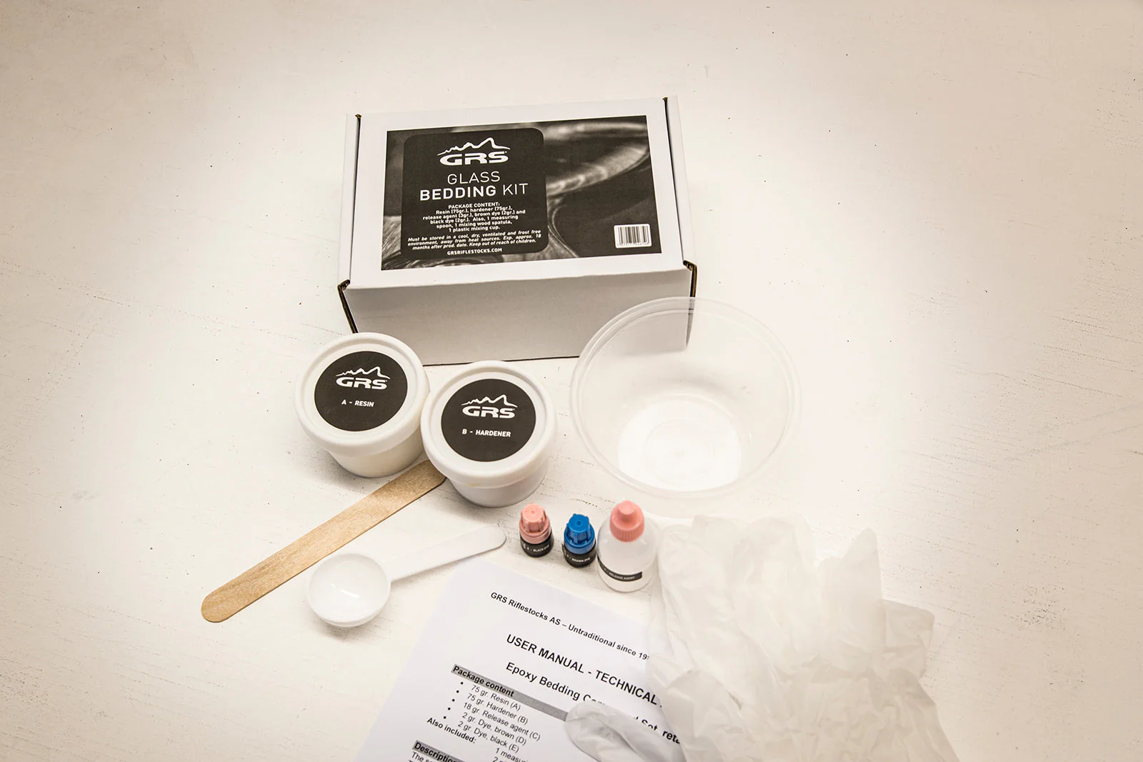 GLASS BEDDING KIT 500GR - Image 3