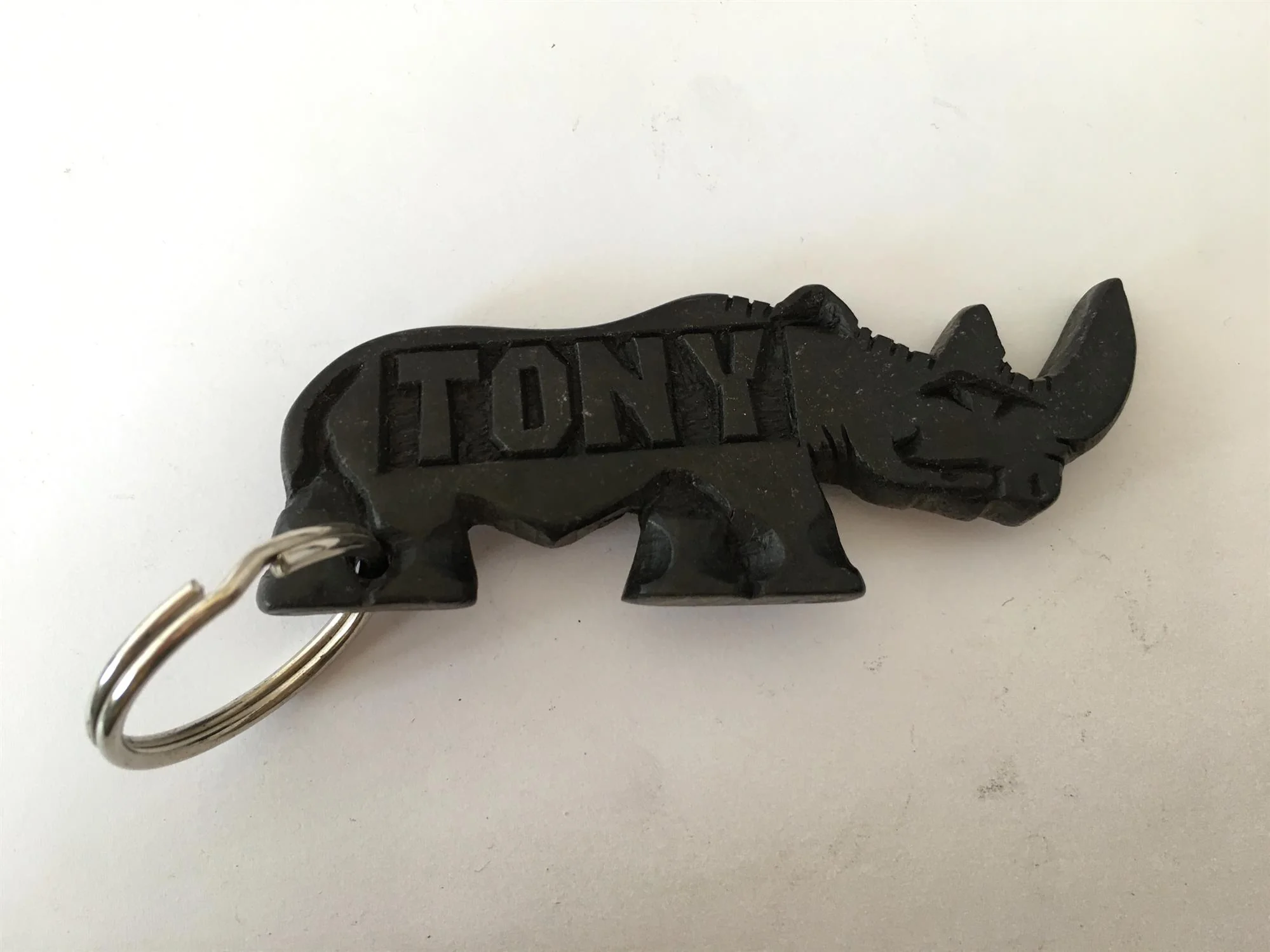 HAND CARVED KEY RINGS - Image 6
