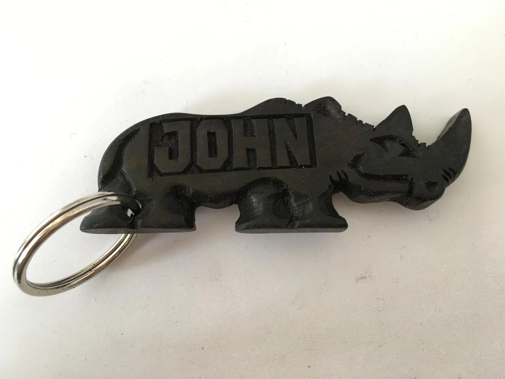 HAND CARVED KEY RINGS - Image 8