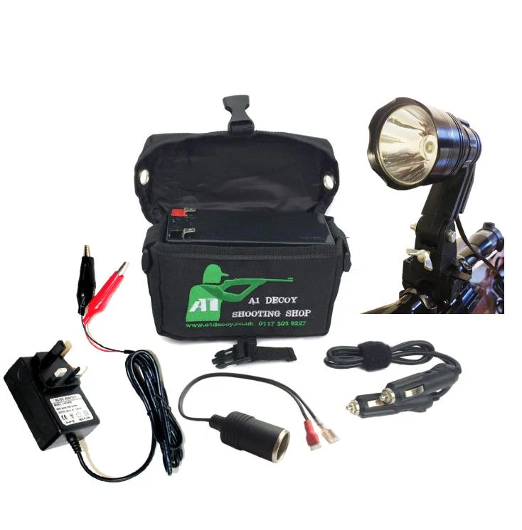Handheld & Scope Mounted LED CREE T6 Hunting Torch Kit - Image 22