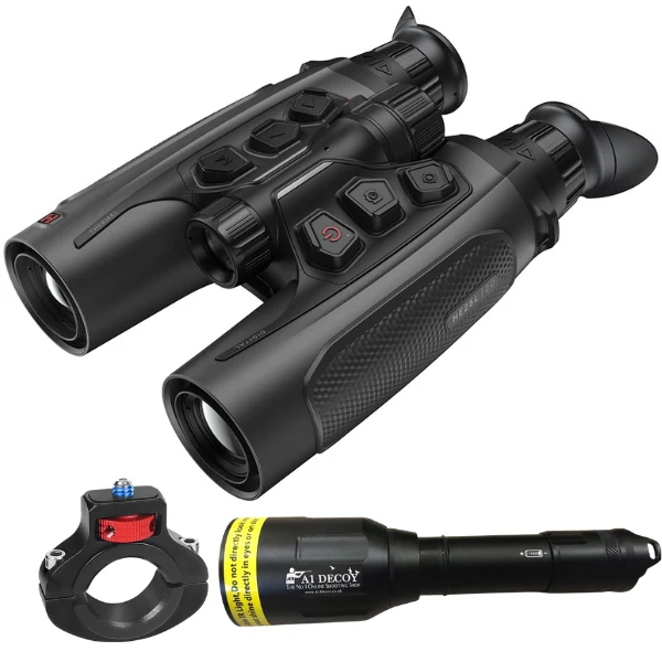 HIKMICRO Habrok 4k 2.0 Thermal Binocular LRF & 940nm Torch Kit