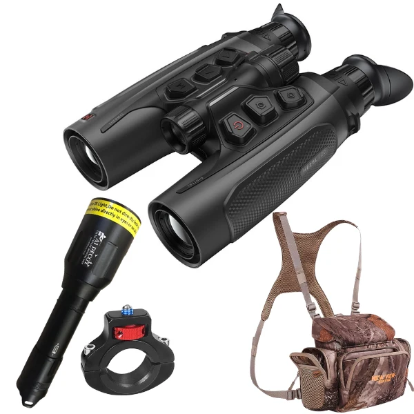 HIKMICRO HABROK 4K 2.0 Thermal Binoculars LRF 940 IR Torch Combo