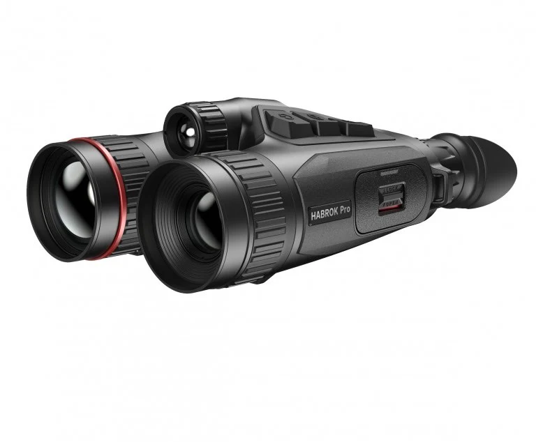 HIKMICRO Habrok Pro HQ50L Multi-Spectrum Thermal Binocular - 640px 50mm with 4K Optical Camera LRF and Harness - Image 6