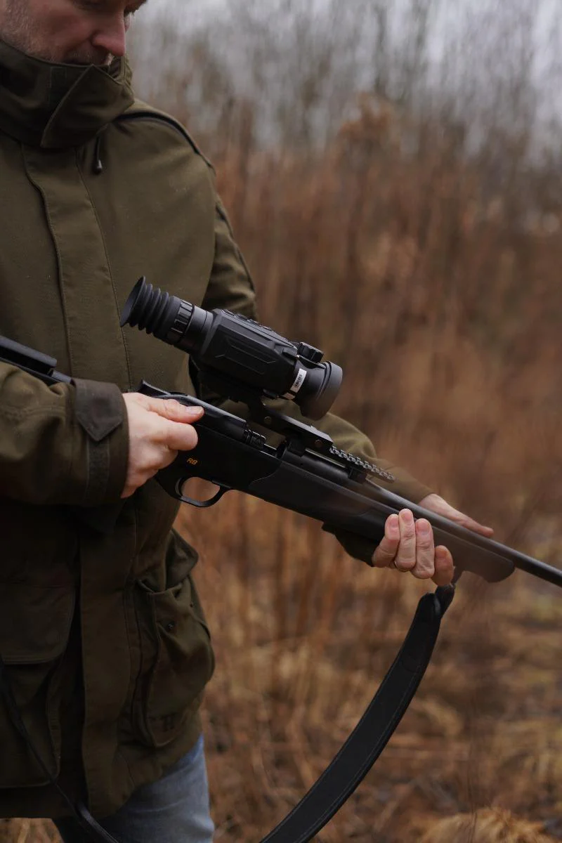 HIKMICRO Thunder 2.0 Pro TQ50 2.6x 50mm 20mK 640x512px 12µm Smart Thermal Weapon Scope with Rail - Image 12