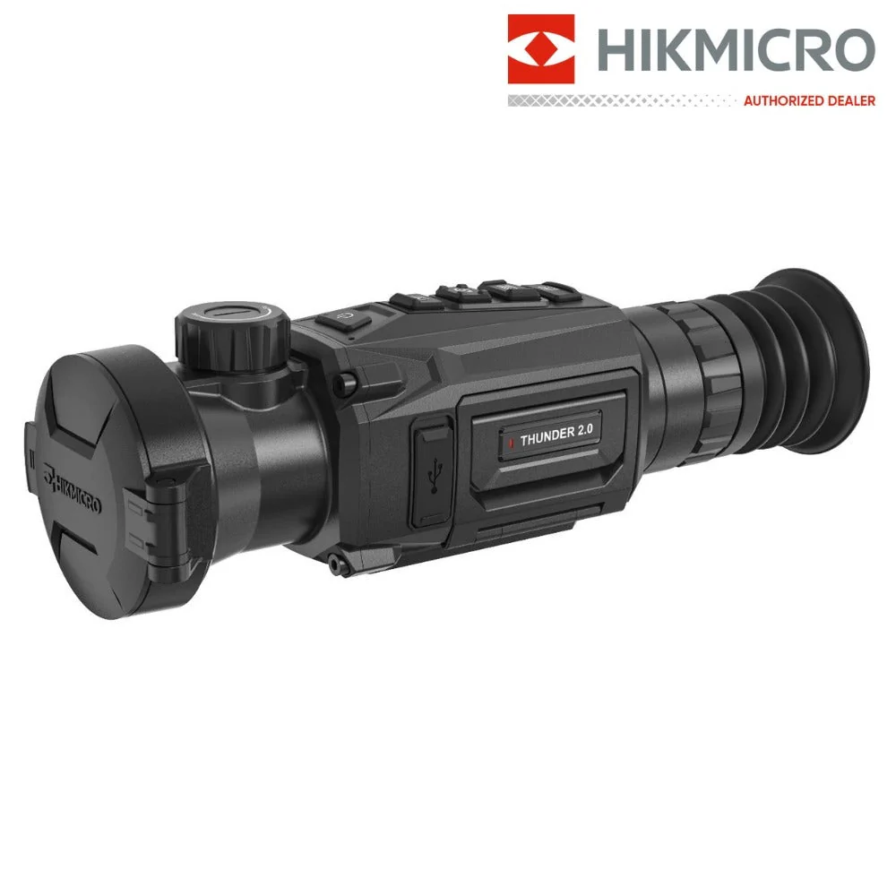 HIKMICRO Thunder 2.0 Pro TQ50 2.6x 50mm 20mK 640x512px 12µm Smart Thermal Weapon Scope with Rail - Image 9