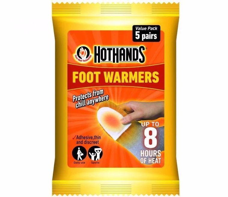 HOT HANDS FOOT WARMER 5 PACK - Image 5