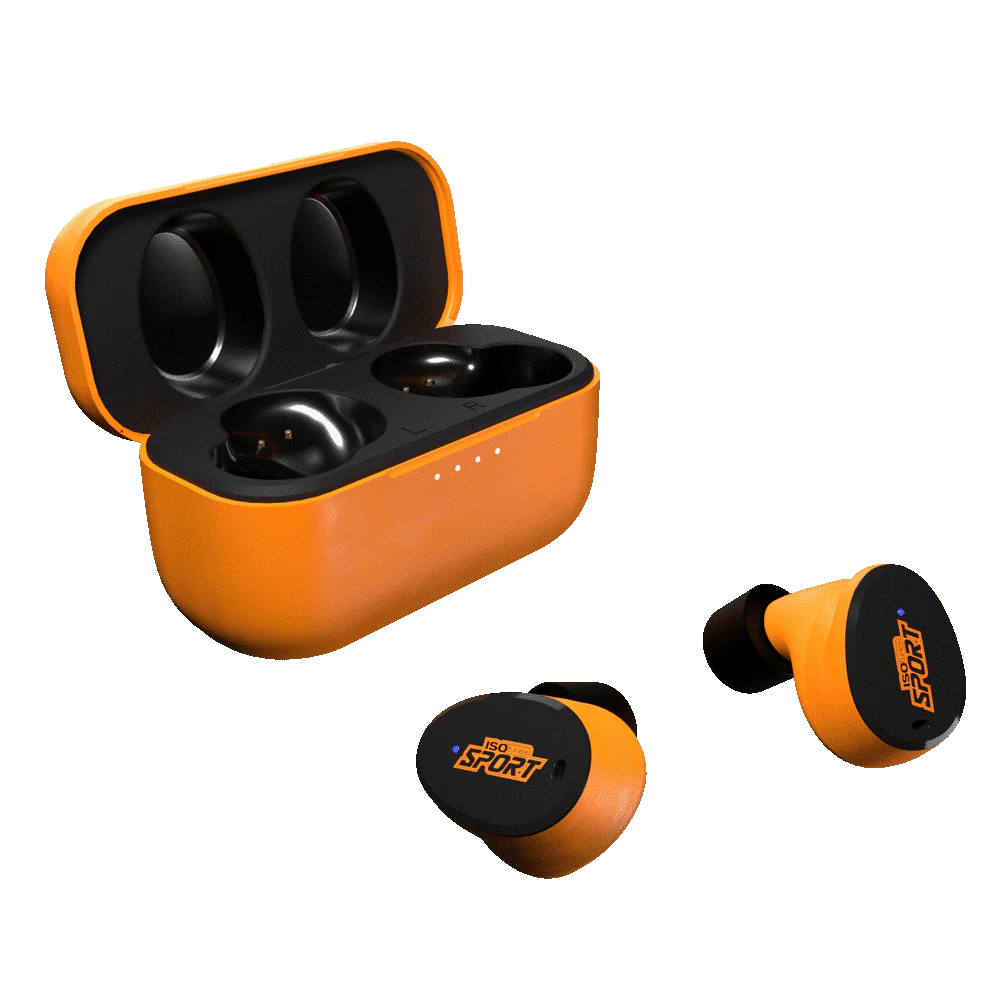 ISOTunes Sport Caliber Earbuds Green or Orange - Image 6