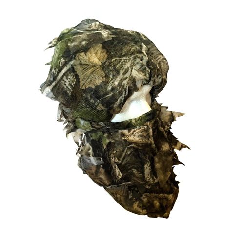 LEAFY CAMO FACE VEIL WITH COMFORT NOSE