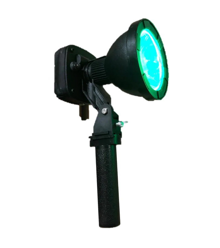 LED GREEN SCOPE MOUNTED LAMP 125mm WILD BOAR HUNTING - Image 2