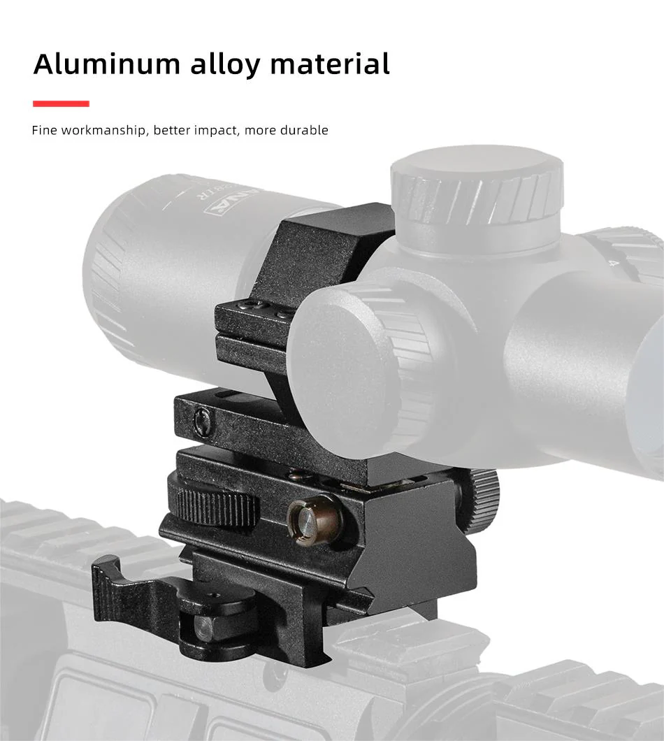 LOW PROFILE QUICK RELEASE ADJUSTABLE WINDAGE ELEVATION MOUNT - Image 7