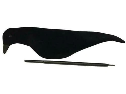 Neoprene Crow Decoys – Lightweight, Realistic & with Rocker Peg - Image 2